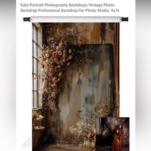 Kate Boho Vintage Backdrop 5x7 studio photography